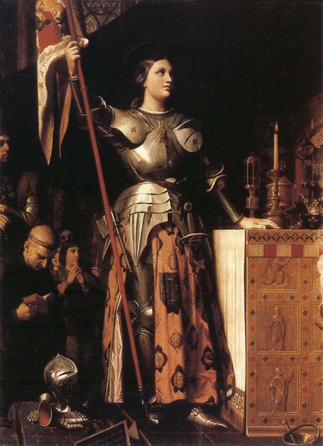 Joan of Arc at the Coronation of Charles VII in Reims